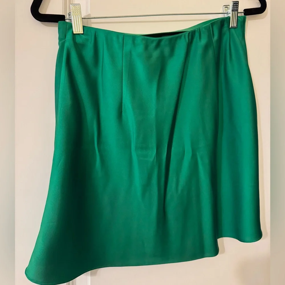 J. Crew Emerald Green Mini Skirt